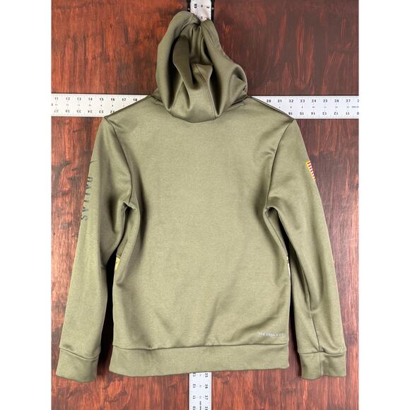 Nike Dallas Cowboys Salute To Service‎ Thermafit 2022 Green Camo Kids Medium EUC - Picture 11 of 11